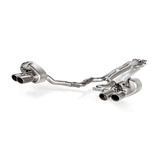 Akrapovic 17-18 Porsche Panamera Turbo Evolution Line Cat Back (Titanium) (Tips Not Incl.)