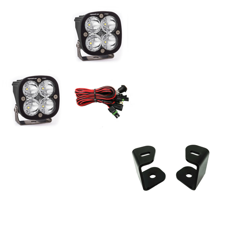 Baja Designs 09-19 Dodge Ram 1500 A-Pillar Kit Squadron Pro