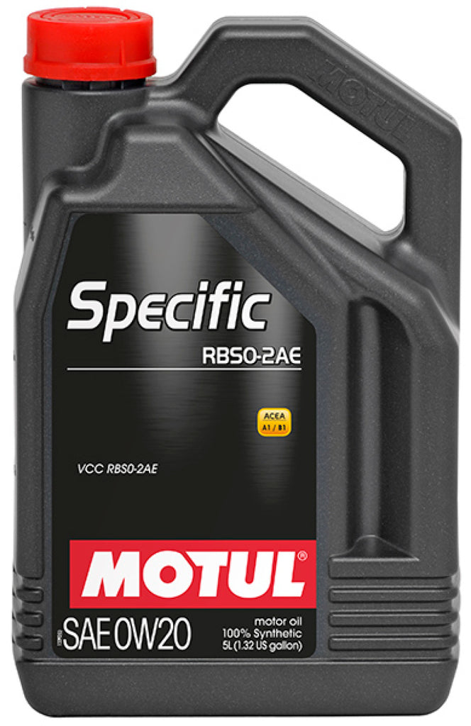 Motul 5L OEM Synthetic Engine Oil ACEA A1/B1 Specific RBS0-2AE 0W20