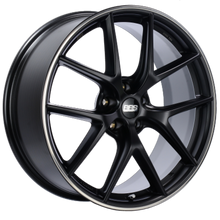 Load image into Gallery viewer, BBS CI-R 20x9.5 5x114.3 ET40 Satin Black Polished Rim Protector Wheel 82mm PFS/Clip Required