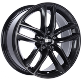 BBS SX 17x7.5 5x112 ET35 Crystal Black Wheel -82mm PFS/Clip Required