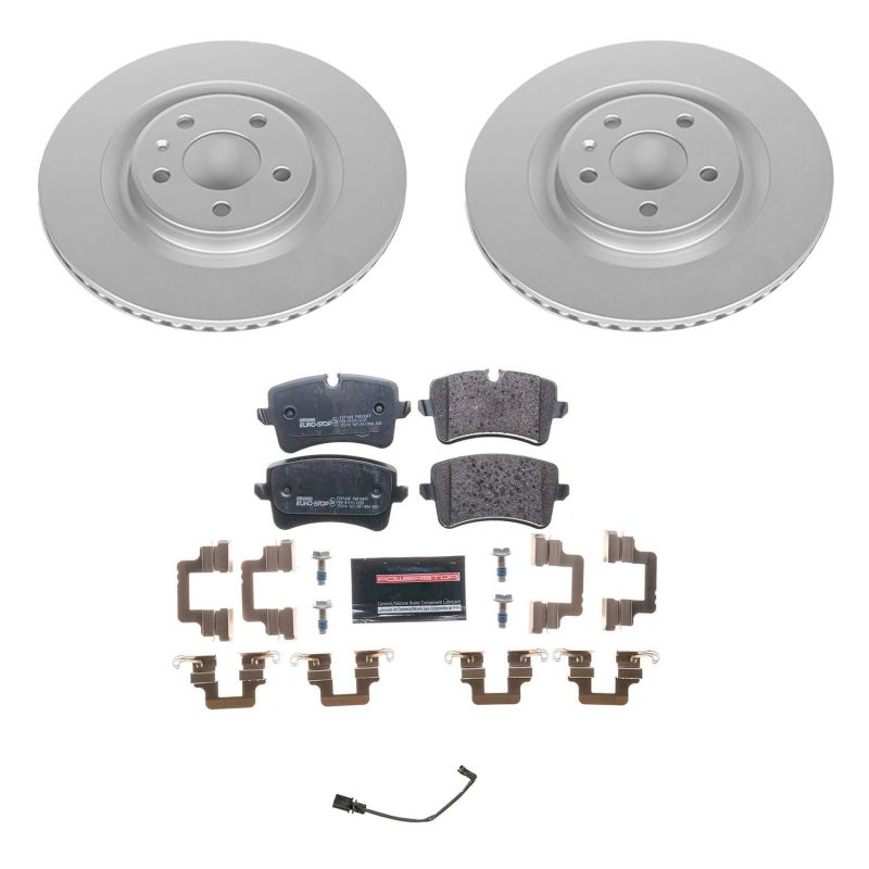 Power Stop 2012 Audi A7 Quattro Rear Euro-Stop Brake Kit