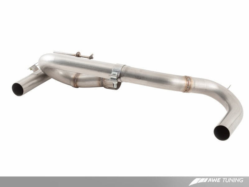 AWE Tuning BMW F3X 335i/435i Touring Edition Axle-Back Exhaust - Chrome Silver Tips (102mm)