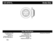 Load image into Gallery viewer, StopTech 05-06 Saab 9-2X AWD / 02-05 Impreza WRX / 02 WRX STi Slotted &amp; Drilled Left Rear Rotor