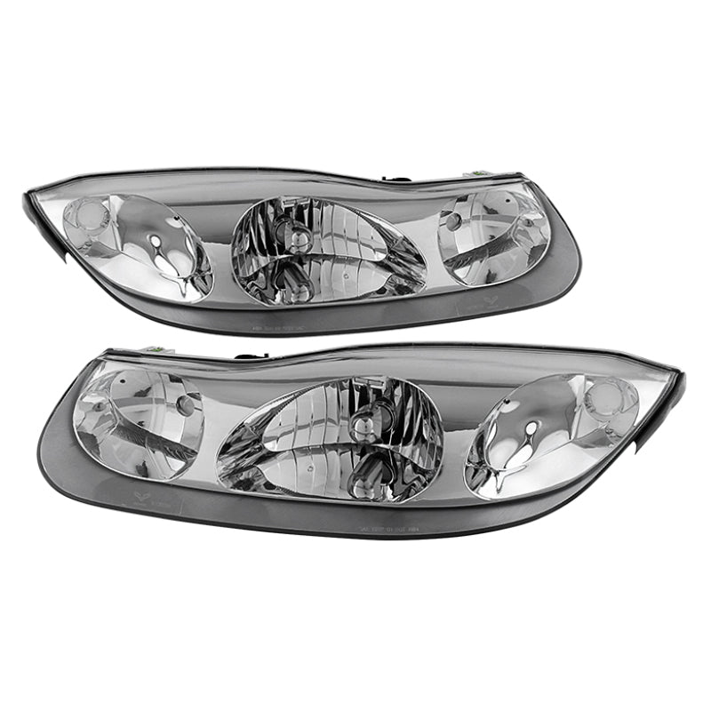 Xtune Satun Sc Series Coupe 2001-2002 OEM Style Headlights Chrome HD-JH-SASC-01-C