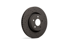 Load image into Gallery viewer, Hawk Talon 2002 Jaguar X-Type Drilled and Slotted Rear Brake Rotor Set
