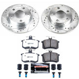 Power Stop 96-01 Audi A4 Quattro Rear Z26 Street Warrior Brake Kit