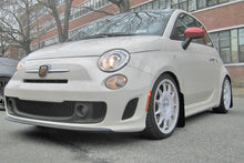 Load image into Gallery viewer, Rally Armor 12-18 Fiat 500 Black UR Mud Flap w/Grey Logo