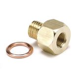 Autometer Metric Electric Temperature or Pressure Adapter - 1/8in NPT to M12x1.5