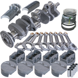 Eagle Chevy Pro Street 383 Rotating Assembly 4140 Crankshaft w/ 4340 I Beam Rods & Flat Top Pistons