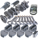 Eagle Chevy Pro Street 383 Rotating Assembly 4140 Crankshaft w/ 4340 I Beam Rods & Flat Top Pistons