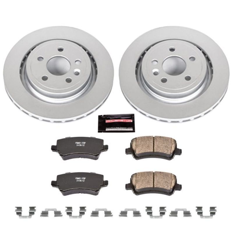 Power Stop 11-18 Volvo S60 Rear Z23 Evolution Sport Coated Brake Kit