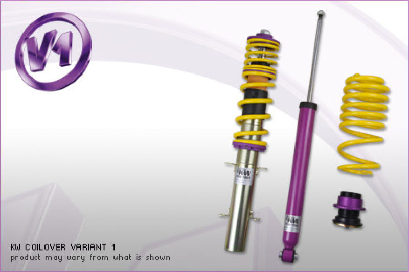 KW Coilover Kit V1 Porsche 911 (996) Carrera 2; incl. Convertible + Targa