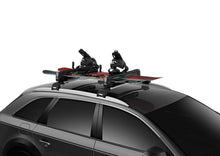 Load image into Gallery viewer, Thule SnowPack Extender Slide-out Ski/Snowboard Rack (Up to 6 Pair Skis/4 Snowboards) - Black