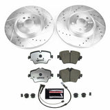 Power Stop 16-19 BMW X1 Front Z26 Street Warrior Brake Kit