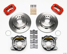 Load image into Gallery viewer, Wilwood Forged Dynalite P/S Park Brake Kit Red Ford 8.8 w/2.5in Offset-5 Lug