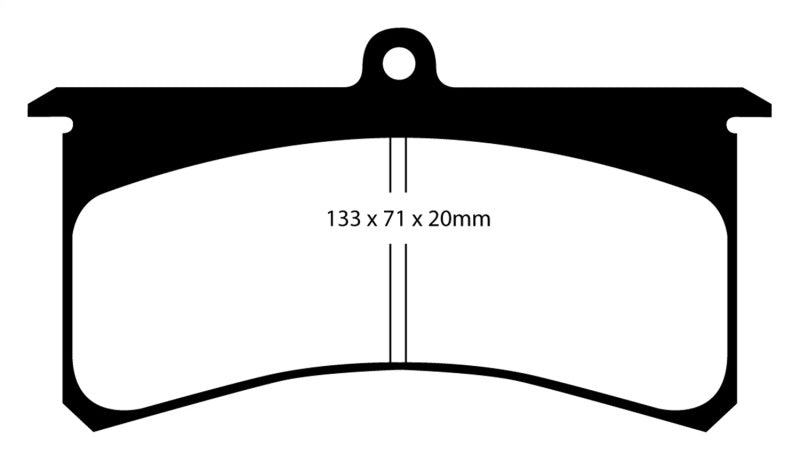 EBC Brakes Yellowstuff Performance Brake Pads