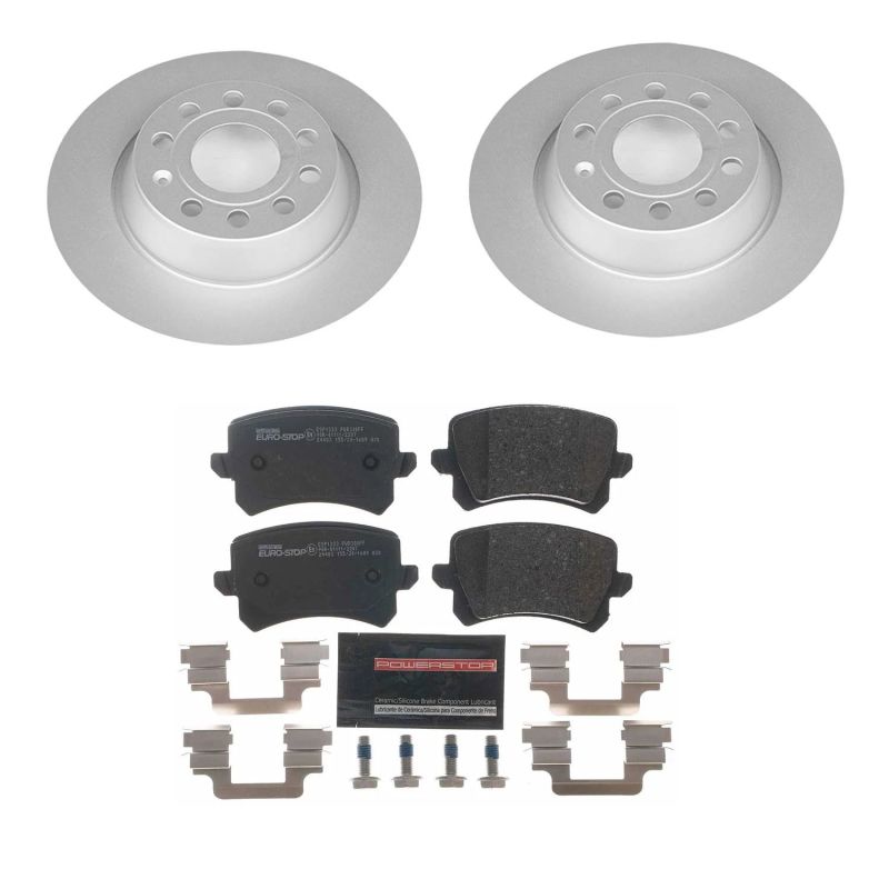 Power Stop 2015 Audi Q3 Rear Euro-Stop Brake Kit