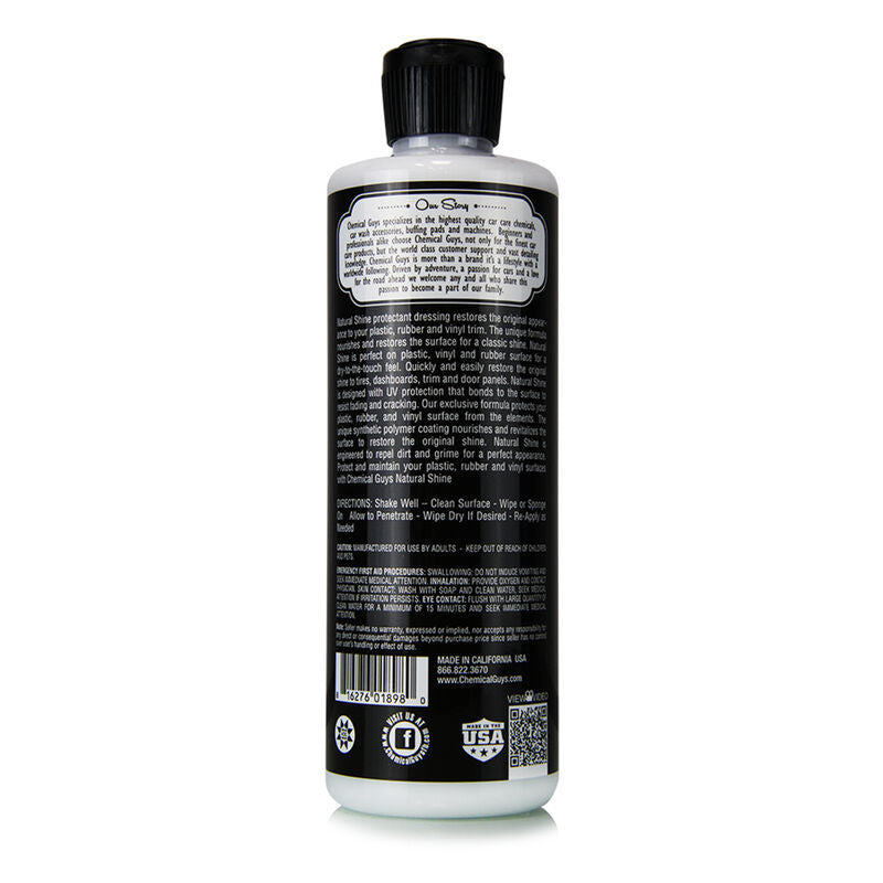 Chemical Guys Natural Shine Satin Dressing - 16oz