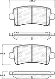 StopTech Street Brake Pads - Rear