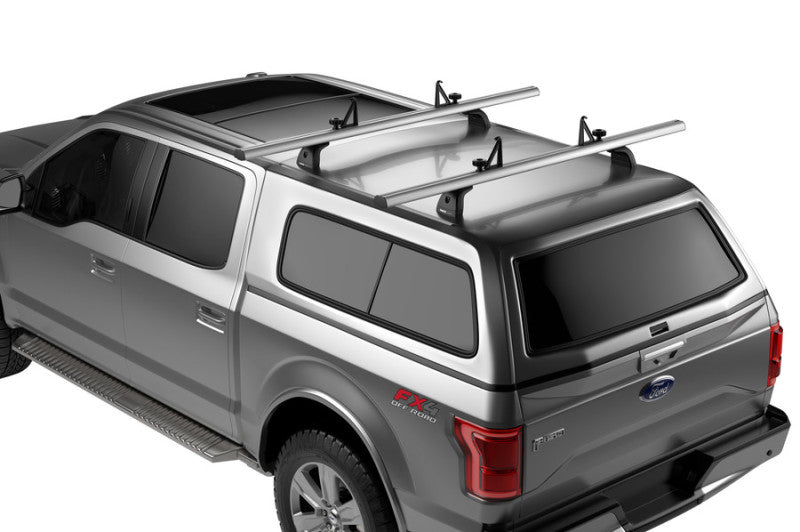 Thule TracRac CapRac Truck Bed Cap Roof Rack - Silver/Black