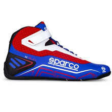 Load image into Gallery viewer, Sparco Shoe K-Run 28 BLU/RED