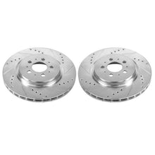 Load image into Gallery viewer, Power Stop 04-07 Volvo S60 Rear Evolution Drilled &amp; Slotted Rotors - Pair