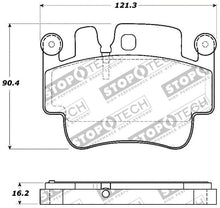 Load image into Gallery viewer, StopTech Street Touring 00-07 Porsche Boxster S / 06-07 Cayman Front Brake Pads