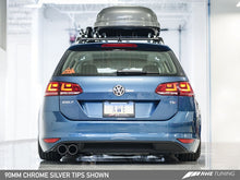 Load image into Gallery viewer, AWE Tuning VW MK7 Golf SportWagen Touring Edition Exhaust w/Chrome Silver Tips (90mm)