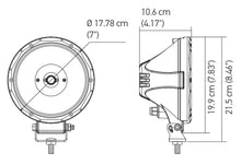 Load image into Gallery viewer, Hella Value Fit 7in Light - 30W Round Spot Beam - LED