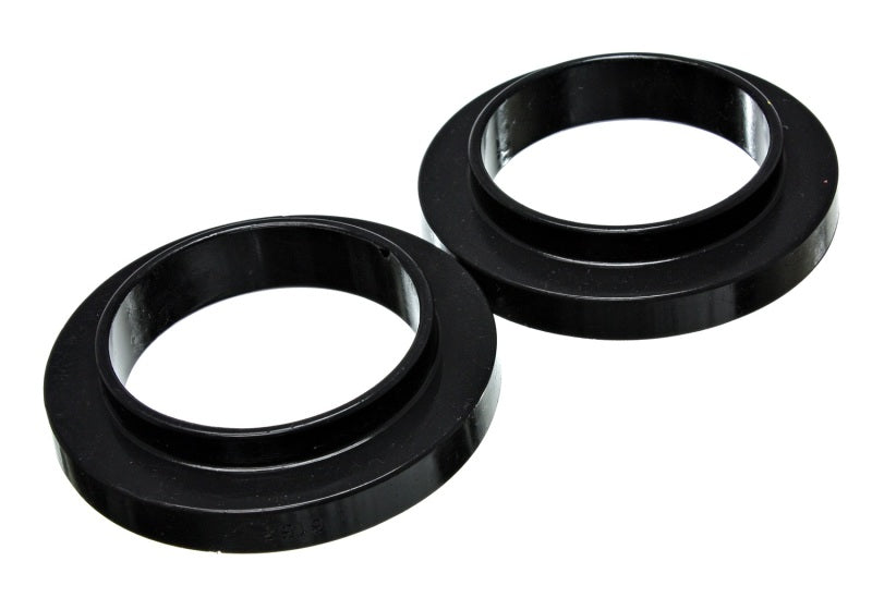 Energy Suspension Universal 3 3/4in ID 25 7/16in OD 3/4in H Black Coil Spring Isolators (2 per set)