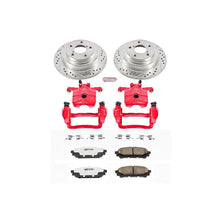 Load image into Gallery viewer, Power Stop 05-06 Saab 9-2X Rear Z26 Street Warrior Brake Kit w/Calipers