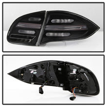 Load image into Gallery viewer, Spyder Porsche Cayenne 958 11-14 LED Tail Lights - Sequential Signal - Black