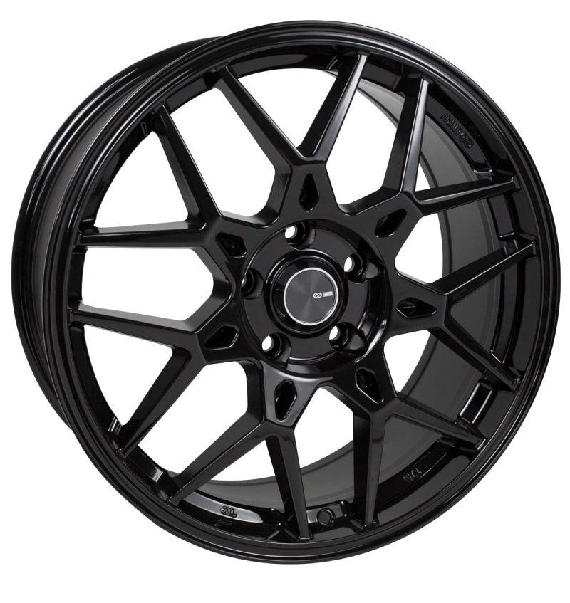 Enkei PDC 17x7.5 5x114.3 40mm Offset 72.6mm Bore Black Wheel