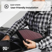 Load image into Gallery viewer, K&amp;N 2019 Mercedes Benz E350 L4-2.0L F/I Replacement Drop In Air Filter