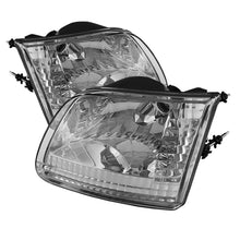 Load image into Gallery viewer, Xtune Ford F150 97-03 / Expedition 97-02 Crystal Headlights Chrome HD-JH-FF15097-C