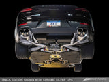 AWE Tuning Panamera 2/4 Track Edition Exhaust (2011-2013) - w/Chrome Silver Tips