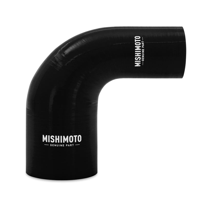 Mishimoto Silicone Reducer Coupler 90 Degree 2in to 3in - Black