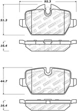 Load image into Gallery viewer, StopTech Street Select Brake Pads w/Hardware - Rear 11-16 Mini Cooper Countryman