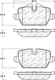 StopTech Street Select Brake Pads w/Hardware - Rear 11-16 Mini Cooper Countryman