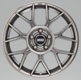 BBS XR 19x8.5 5x120 ET35 Platinum Gloss Wheel -82mm PFS/Clip Required