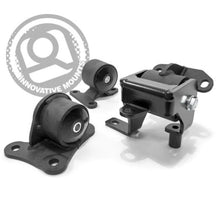 Load image into Gallery viewer, Innovative 97-01 Honda Prelude H/F Series Black Replacement Steel Mounts 95A Bushings