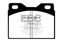 Load image into Gallery viewer, EBC 76-85 Porsche 924 2.0 Greenstuff Front Brake Pads