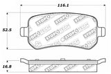 StopTech Street Select Brake Pads - Front