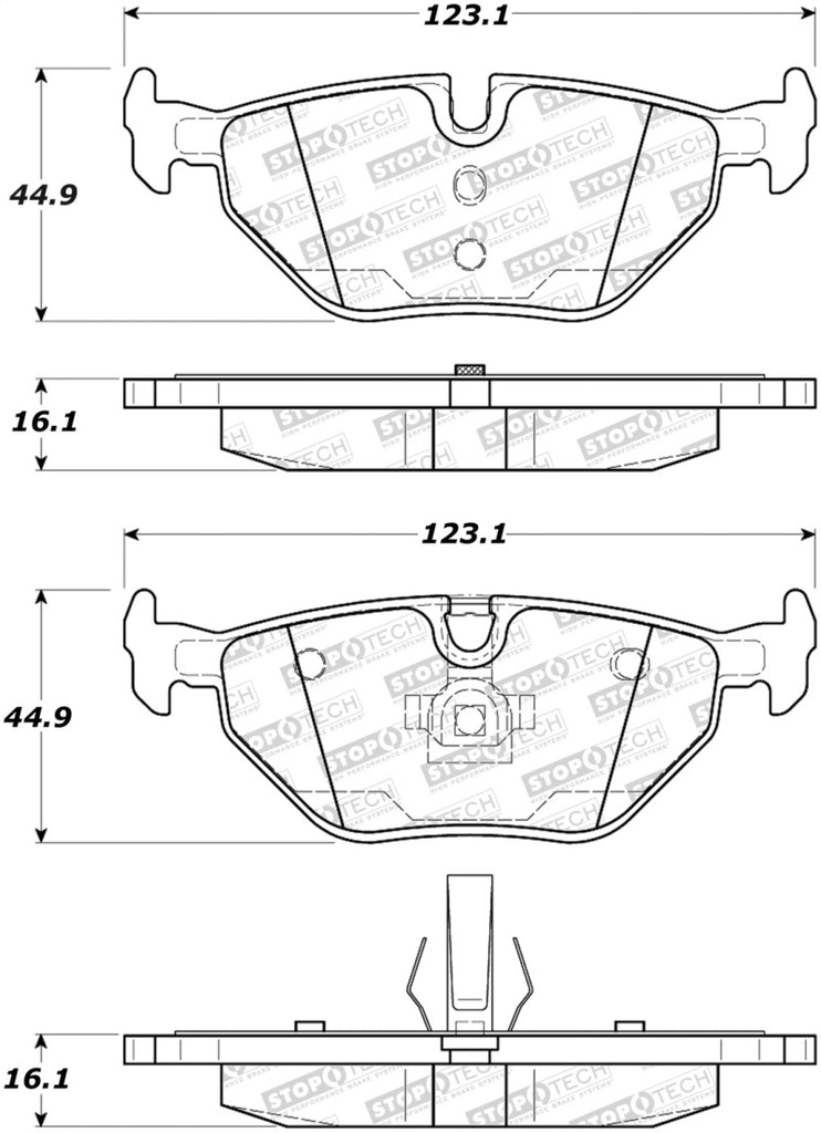 StopTech Street Brake Pads