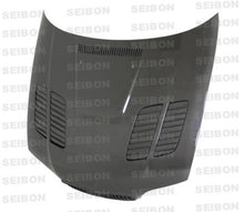 Load image into Gallery viewer, Seibon 02-05 BMW E46 2dr GTR-Style Carbon Fiber Hood