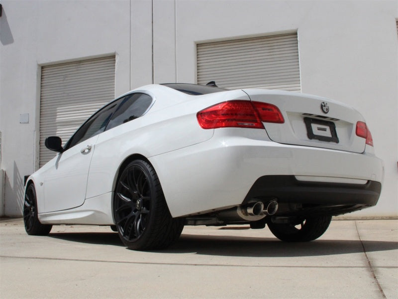 aFe MACHForce Exhaust Cat-Back SS-304 w/ Polished Tips 07-13 BMW 328i (E92/93) L6 3.0L Non-Turbo