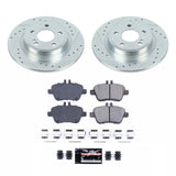 Power Stop 17-19 Infiniti QX30 Rear Z23 Evolution Sport Brake Kit