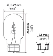 Load image into Gallery viewer, Hella Bulb 2825 12V 5W 4CP W2.1x9.5d T3.25