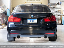 Load image into Gallery viewer, AWE Tuning BMW F3X 335i/435i Touring Edition Axle-Back Exhaust - Diamond Black Tips (102mm)